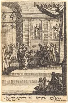 The Virgin Presents Jesus at the Temple, in or after 1630. Creator: Jacques Callot