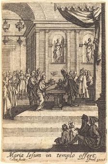 The Virgin Presents Jesus at the Temple, in or after 1630. Creator: Jacques Callot