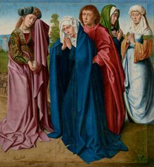 The Virgin, Saint John and the Three Maries, 1480-1485. Creator: Gerard David