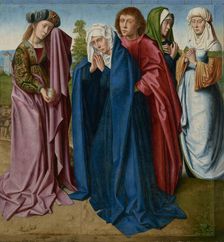 The Virgin, Saint John and the Three Maries, 1480-1485. Creator: Gerard David