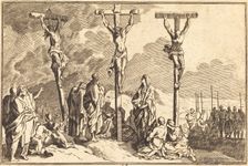The Virgin, Saint John, and Mary Magdalene at the Foot of the Cross. Creator: Unknown