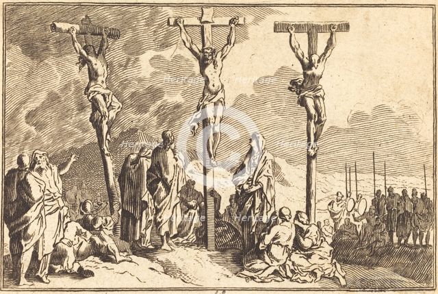 The Virgin, Saint John, and Mary Magdalene at the Foot of the Cross. Creator: Unknown.