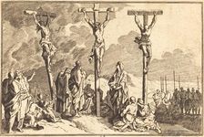 The Virgin, Saint John, and Mary Magdalene at the Foot of the Cross. Creator: Unknown