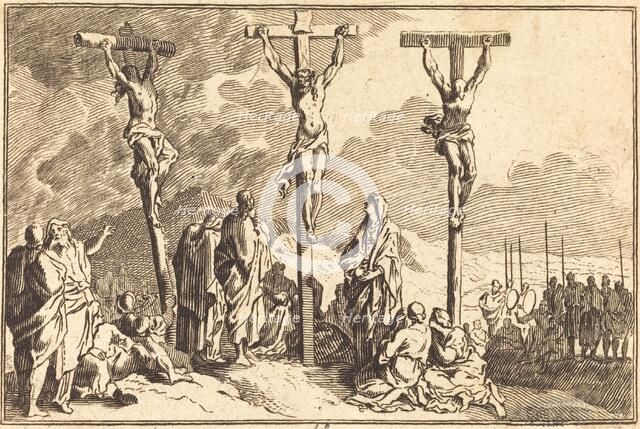 The Virgin, Saint John, and Mary Magdalene at the Foot of the Cross. Creator: Unknown.