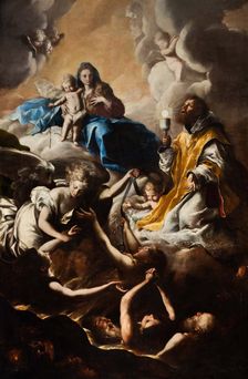 The Virgin, St. Nicholas of Tolentino and the Holy Souls in Purgatory