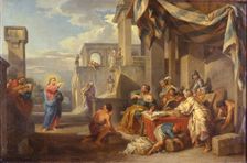 The Vocation of Saint Matthew, 1752. Artist: Panini, Giovanni Paolo (1691-1765)