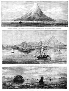 The Volcanic Eruption in the Straits of Sunda, 1883. Creator: Unknown