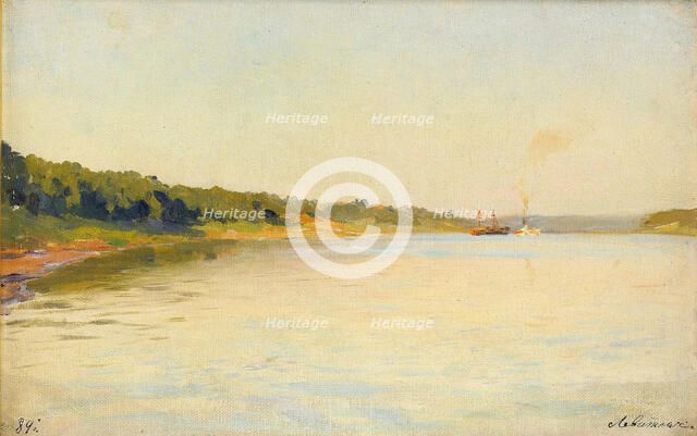 The Volga River Bank, 1889. Artist: Levitan, Isaak Ilyich (1860-1900)