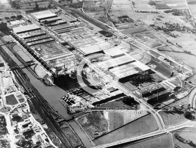 The Volkswagen factory at Wolfsburg, Germany, 1960s. Artist: Unknown