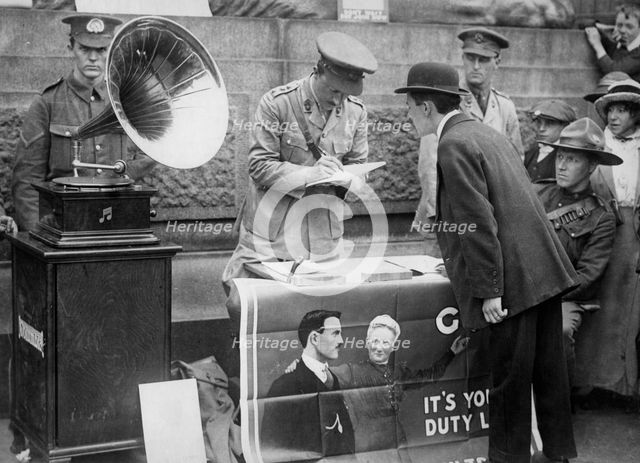 The volunteer, c1914-1916. Creator: Unknown.