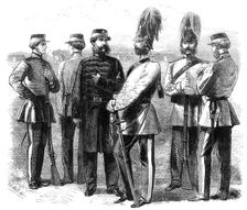 The Volunteer Guards (32nd Middlesex), generally known as the Six-Foot Corps., 1860. Creator: Unknown