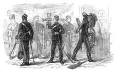 The Volunteer Review: boot and saddle, Saturday morning, 1871. Creator: Unknown