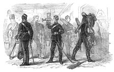 The Volunteer Review: boot and saddle, Saturday morning, 1871. Creator: Unknown