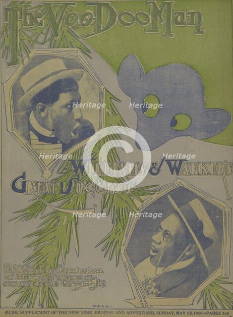 'The Voo-doo man', 1900 (Inferred). Creator: Kerr.