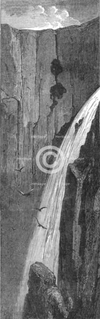 'The Voringfoss; Northern Wanderings', 1875. Creator: Frank Usher.