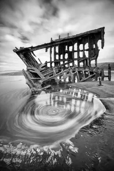 The Vortex of Peter Iredale. Creator: Joshua Johnston