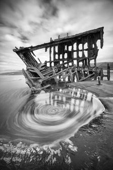 The Vortex of Peter Iredale. Creator: Joshua Johnston
