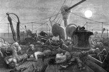 The Voyage to China: forecastle of a mail-steamer in the Red Sea, 1872. Creator: Matthew White Ridley