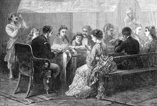 The Voyage to China: Sunday on the Red Sea, 1872. Creator: Unknown