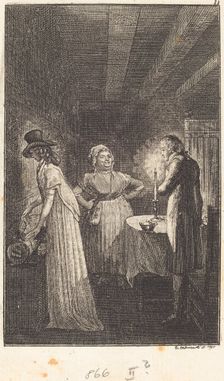 The Voyage to Paris, 1798. Creator: Daniel Nikolaus Chodowiecki