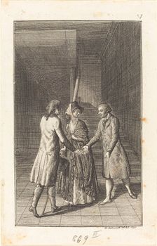 The Voyage to Paris, 1798. Creator: Daniel Nikolaus Chodowiecki