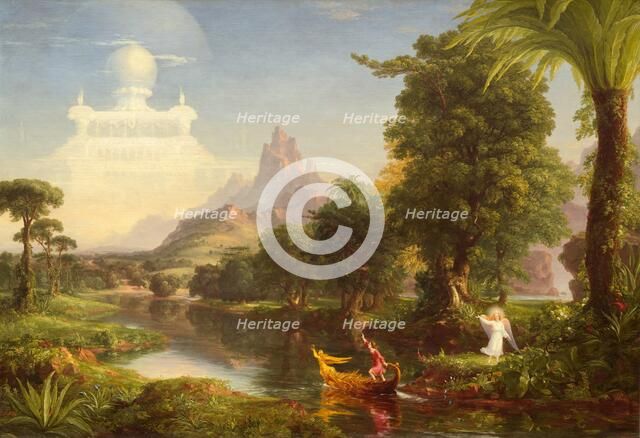 The Voyage of Life: Youth, 1842. Creator: Thomas Cole.