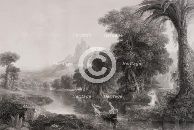 The Voyage of Life: Youth, 1853. Creator: James Smillie.