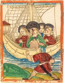 The Voyage of Saint Ursula, 1480/1490. Creator: Unknown