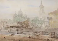 The Voznesensky Bridge over the Catherine Canal, 1861