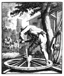 The wagon maker, 18th century