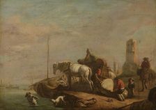 The Wagon, probably 17th or 18th century. Creator: Unknown