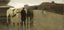 The Wagenbrug (Wagon Bridge) in The Hague, 1885-1895. Creator: Willem de Zwart