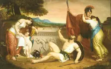 The Wages of War, 1848. Creator: Henry Peters Gray