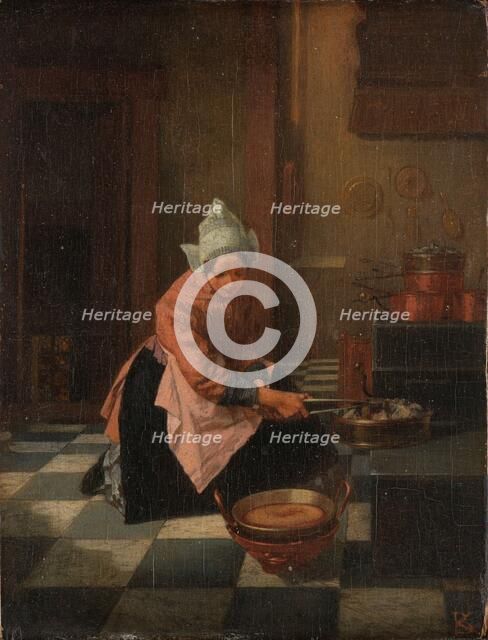 The Waffle Maker, c.1850-c.1882. Creator: Alexander Hugo Bakker Korff.