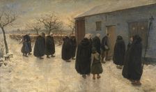 The Wake, 1889-1890. Creator: Theodoor Verstraete