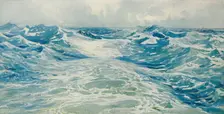 The Wake of a P. & O. c1880 (1905). Creator: Alexander Henry Hallam Murray