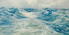 The Wake of a P. & O. c1880 (1905). Creator: Alexander Henry Hallam Murray