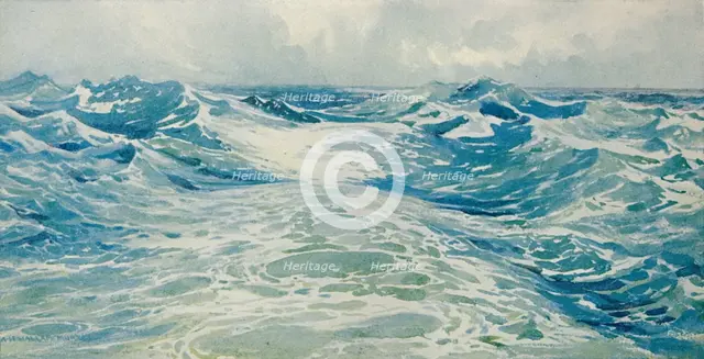 'The Wake of a P. & O.', c1880 (1905). Creator: Alexander Henry Hallam Murray.
