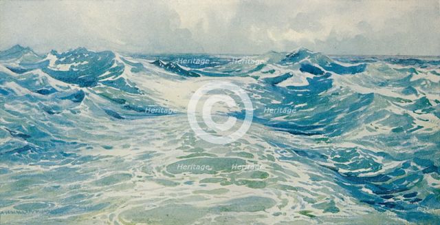 'The Wake of a P. & O.', c1880 (1905). Creator: Alexander Henry Hallam Murray.