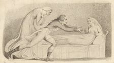 The Waking of Leonora, 1796. Creator: Perry