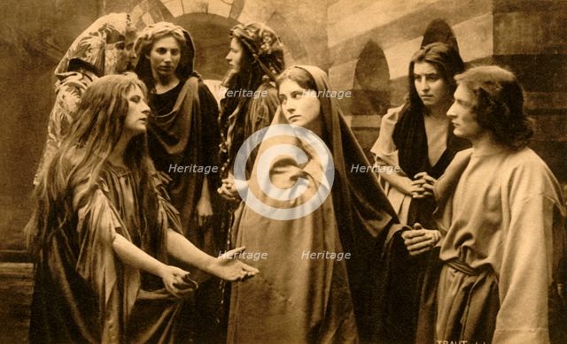 The wailing women, 1922. Creator: Henry Traut.