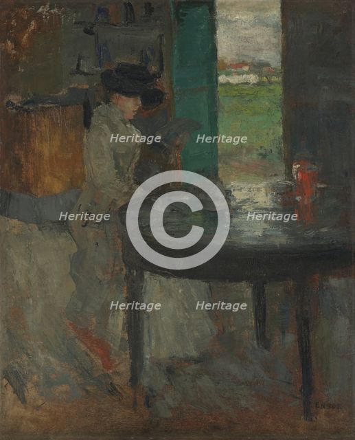 The Wait, 1879 and/or 1882. Creator: James Ensor.