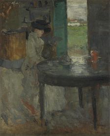 The Wait, 1879 and/or 1882. Creator: James Ensor