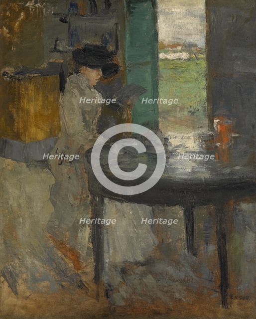 The Wait, c1879-1882. Creator: James Ensor.