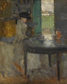 The Wait, c1879-1882. Creator: James Ensor