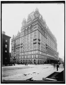 The Waldorf-Astoria, New York, c1900. Creator: Unknown