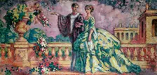The Walk 1911. Artist: Charles Guerin