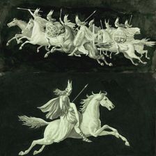 The Walküren (Valkyrien), ca 1899