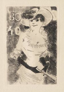 The Walker , 1880-86. Creator: Jean Louis Forain (French, 1852-1931)