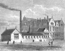 'The Walker Engineering Laboratories at Liverpool; The View of the Laboratories from Brownlow Hill( Creator: Unknown